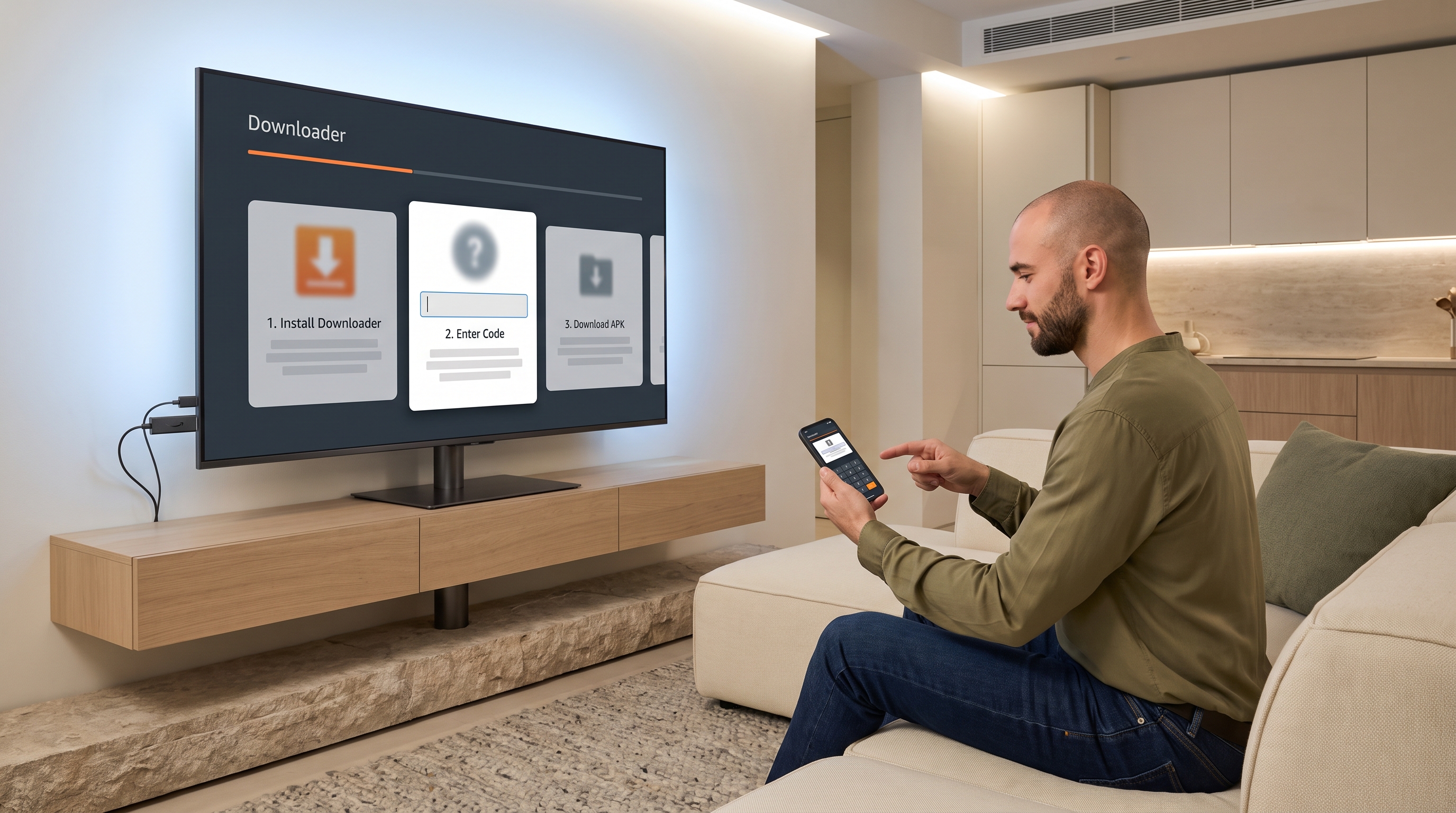 Comment installer l’application Atlas Pro ONTV sur Android et Fire TV Stick avec Downloader en 5 minutes - Atlas Pro ONTV pre