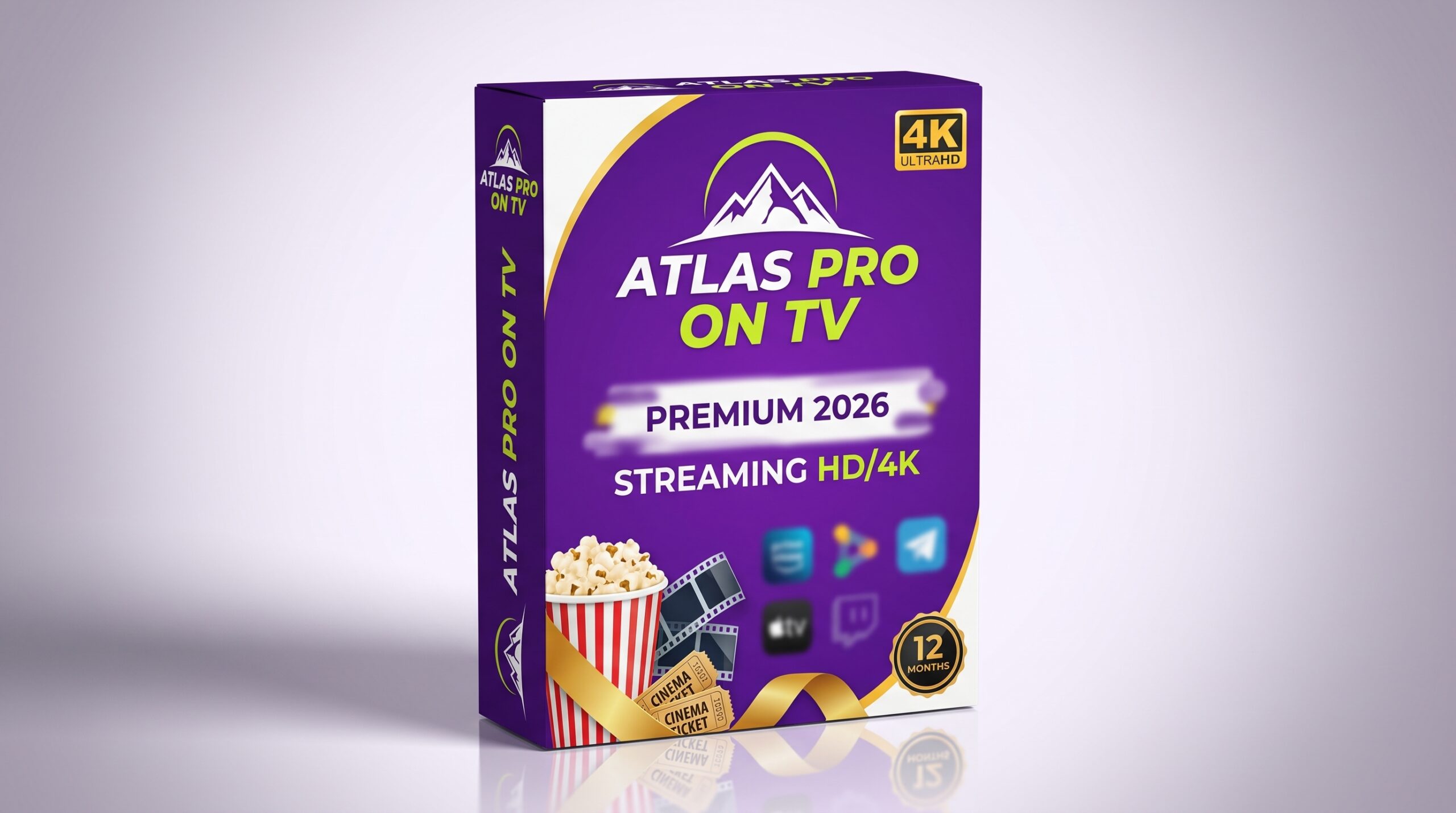 Image produit premium - Atlas Pro ONTV premium 2026 — Streaming HD/4K et faible latence pour sport et films