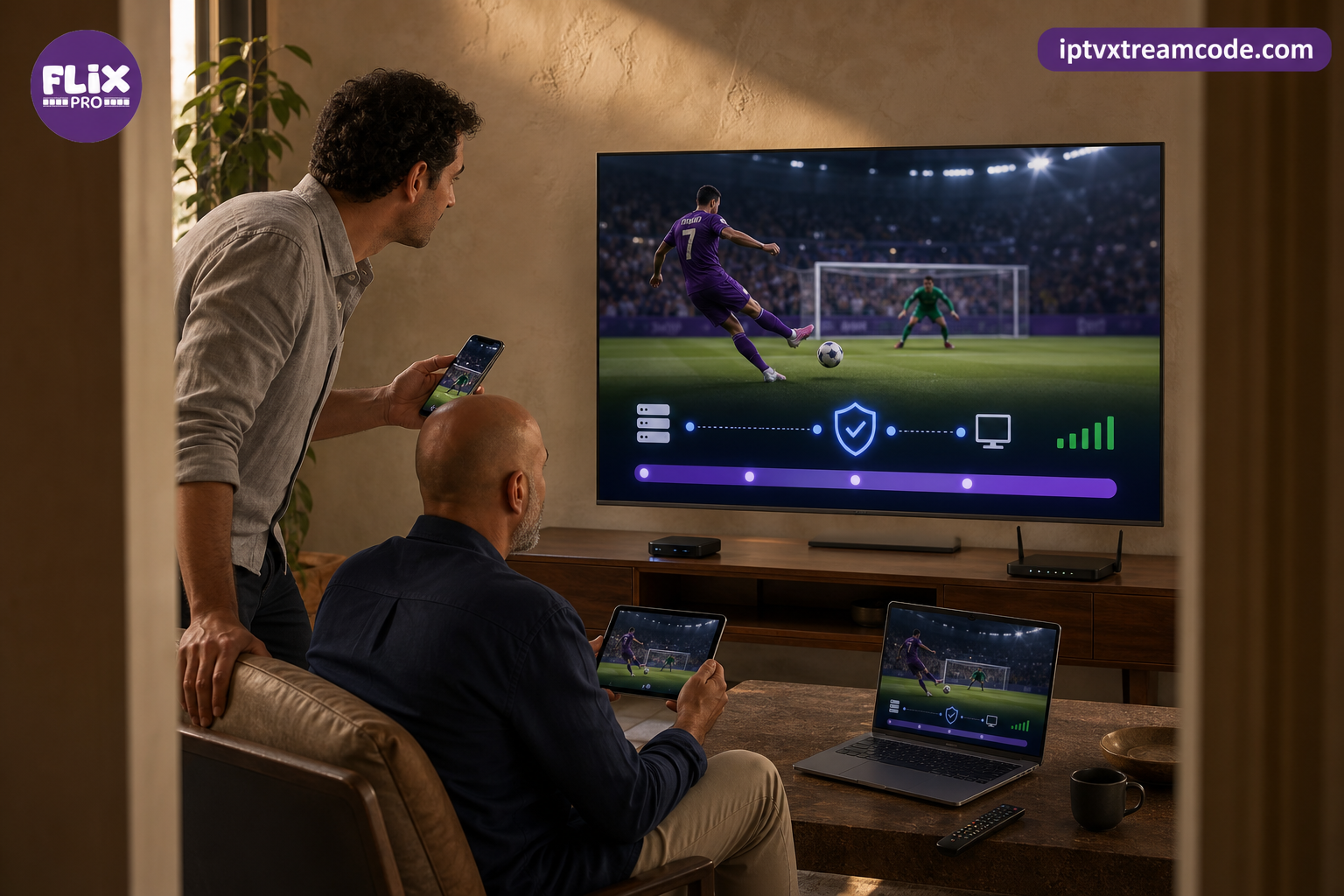 Stabilité serveur anti buffering et lecture fluide pour 2026 Compatible Smart TV Android IOS avec installation et support