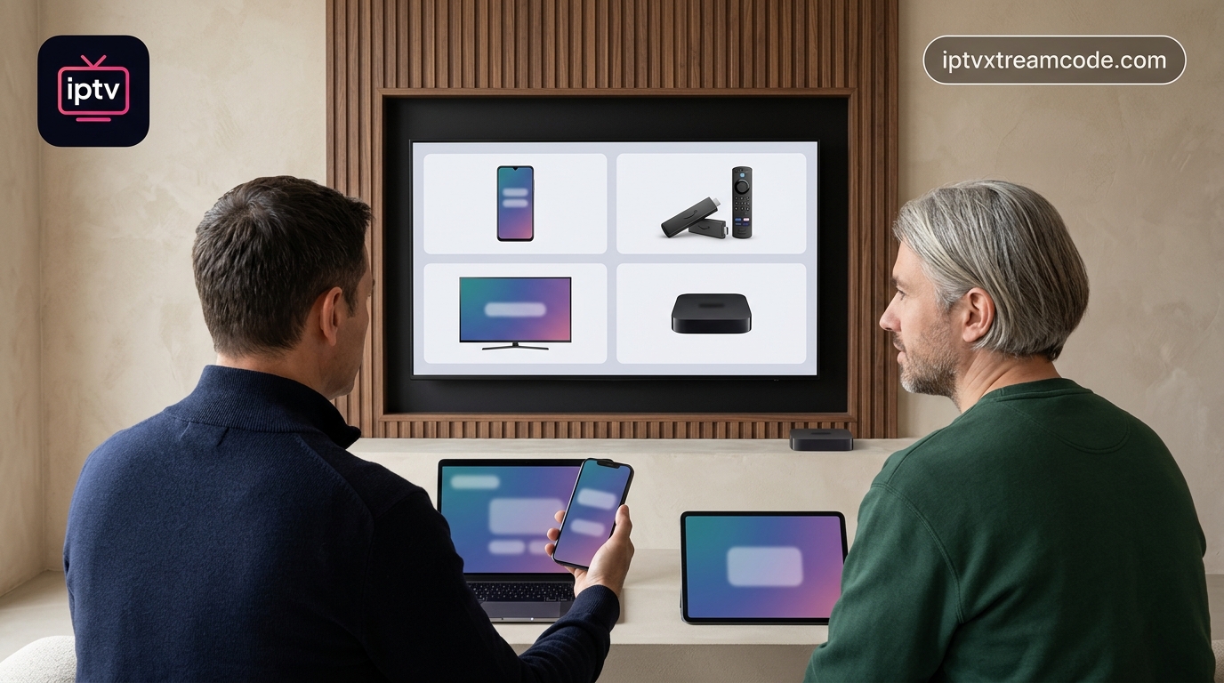 Compatibilité de Fosto Pro avec Android, Fire TV Stick et Smart TV - Fosto Pro Iptv France 12 mois — Service fiable 2026 avec support FR et mises à jour sécurisées