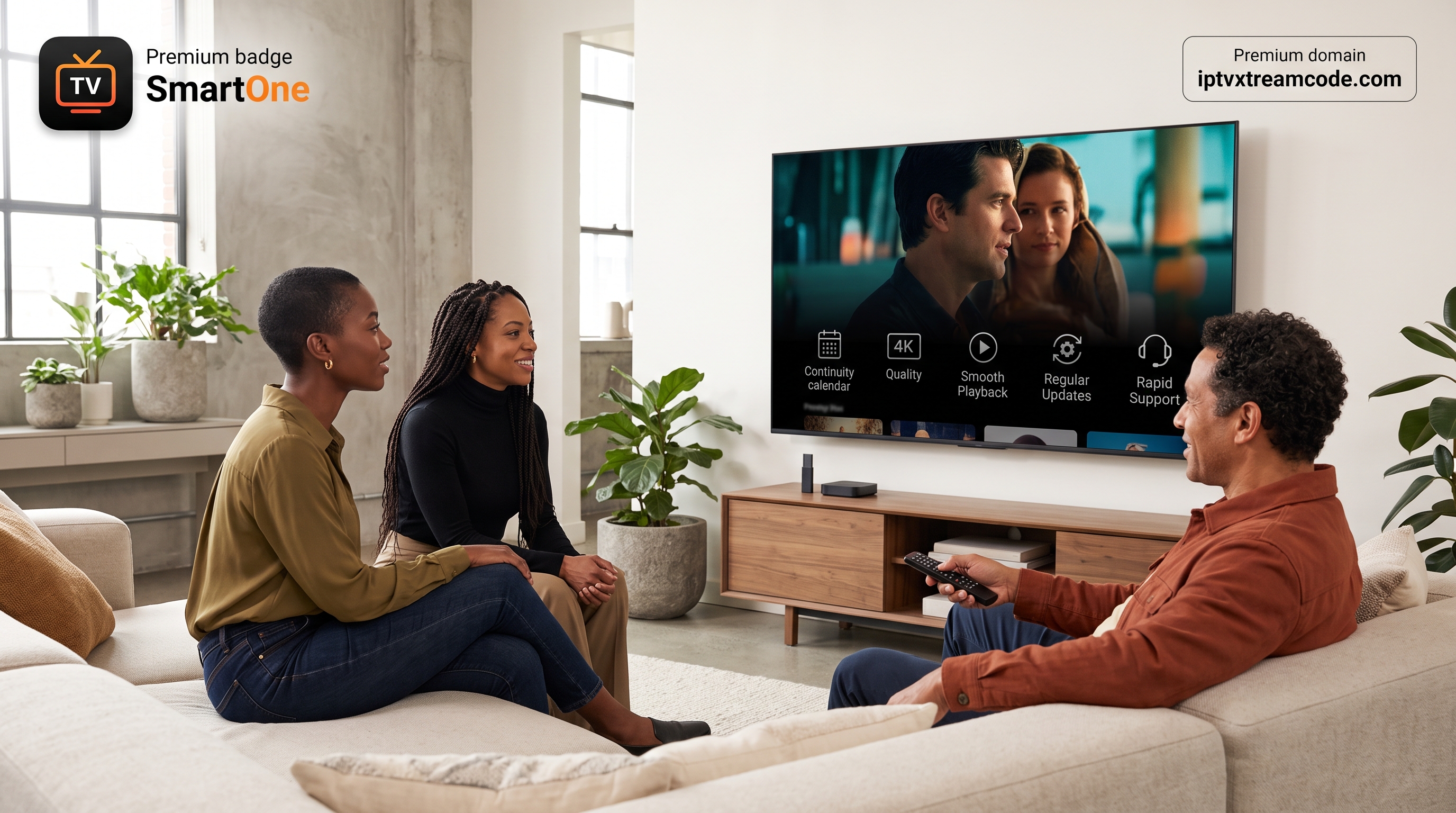 Avantages principaux : SmartOne - Installer l'Application SmartOne IPTV en France 2026 - guide d'installation sécurisé