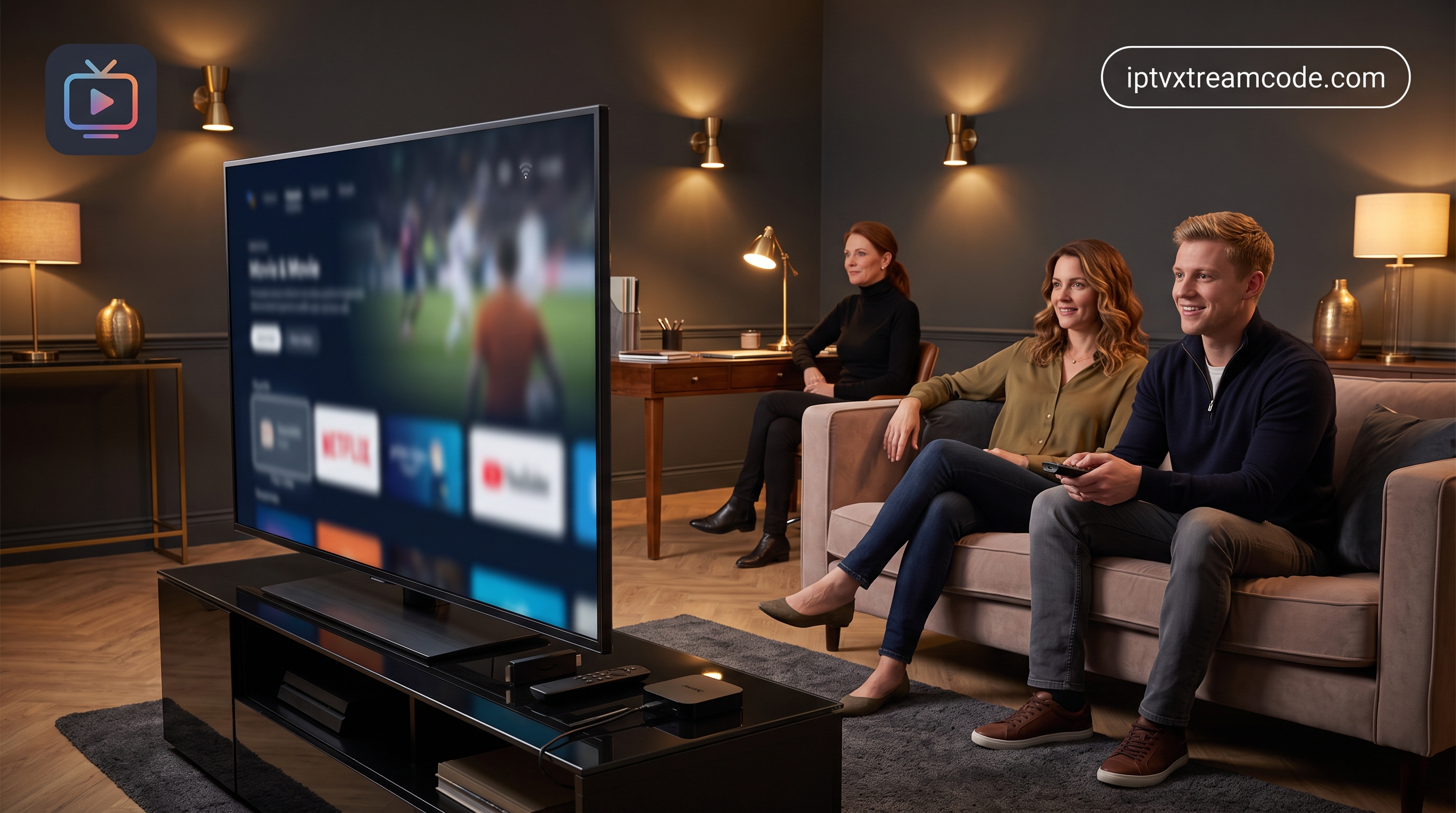 Stabilité serveur anti buffering et lecture fluide pour 2026 compatible Smart TV Android & iOS VOD et Live 12 mois