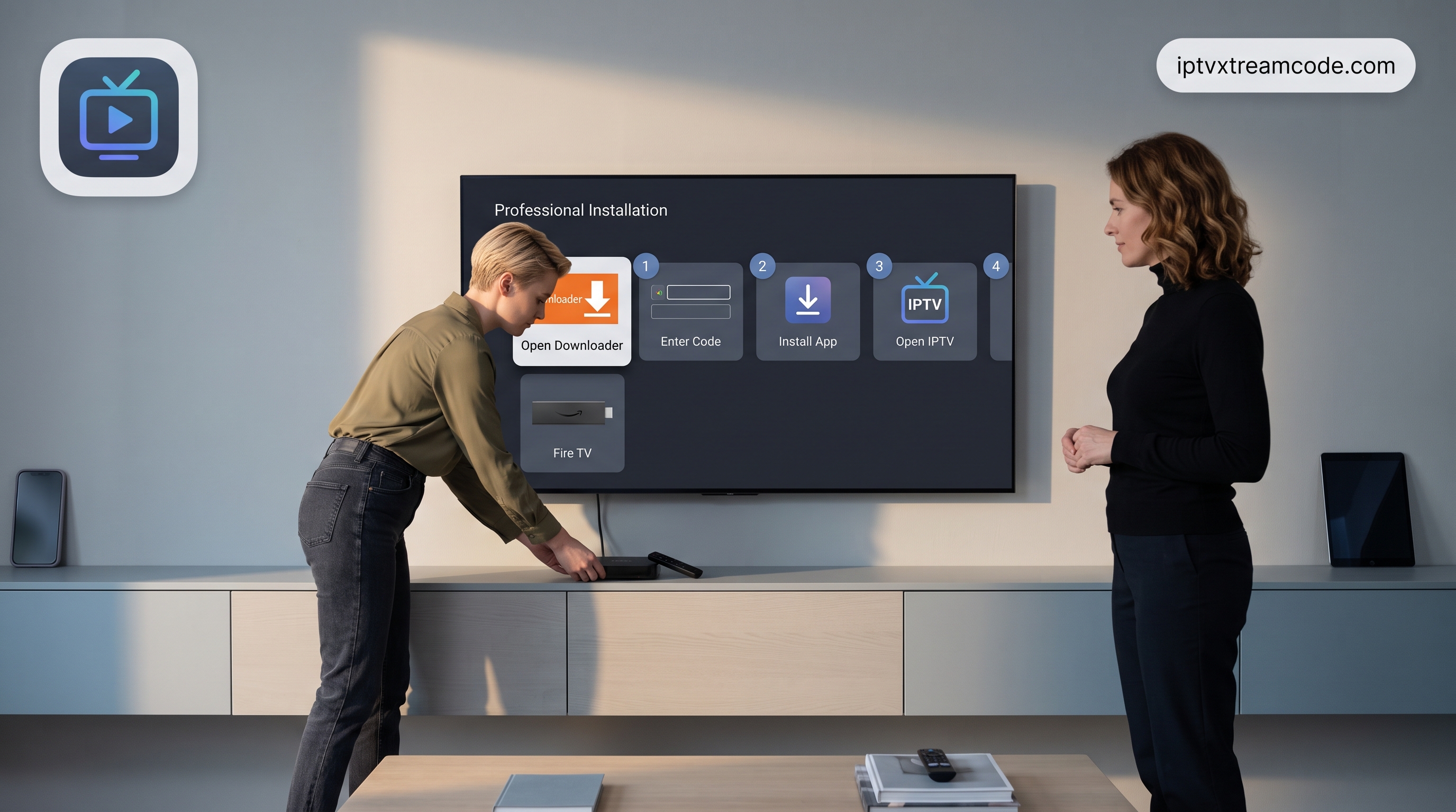 Comment installer l’application smartone sur Android et Fire TV Stick avec Downloader en 5 minutes - SmartOne IPTV player pre