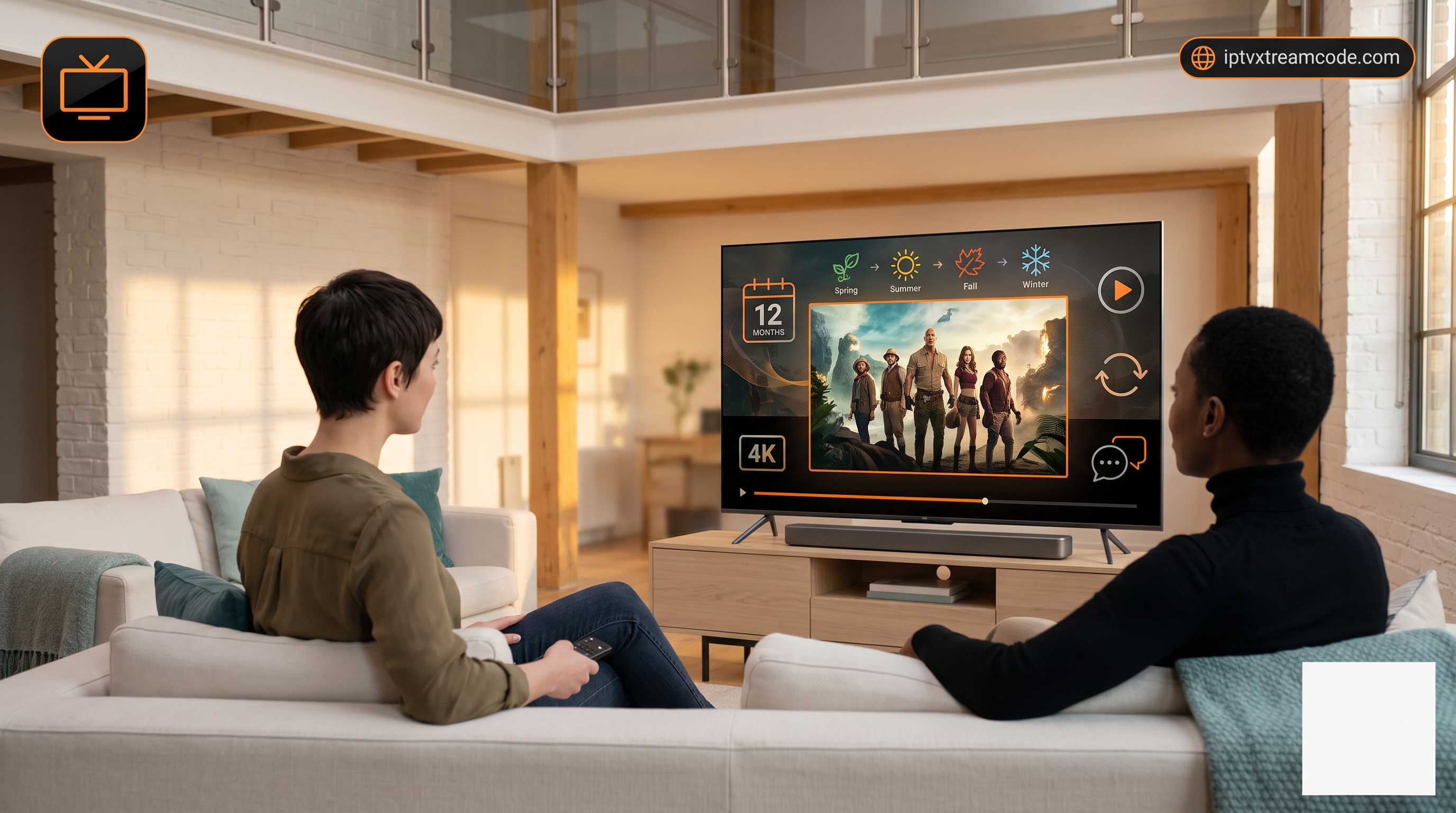 Les avantages clés de l’abonnement 12 mois sur smartone - SmartOne IPTV player premium 2026 — Streaming 4K, zapping ultra-rap