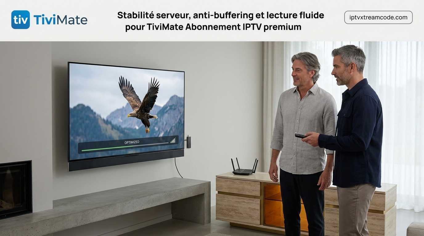 Stabilité serveur anti buffering et lecture fluide pour 12 mois Stabilité et SAV dédié pour Android TV Fire TV et Smart TV 20
