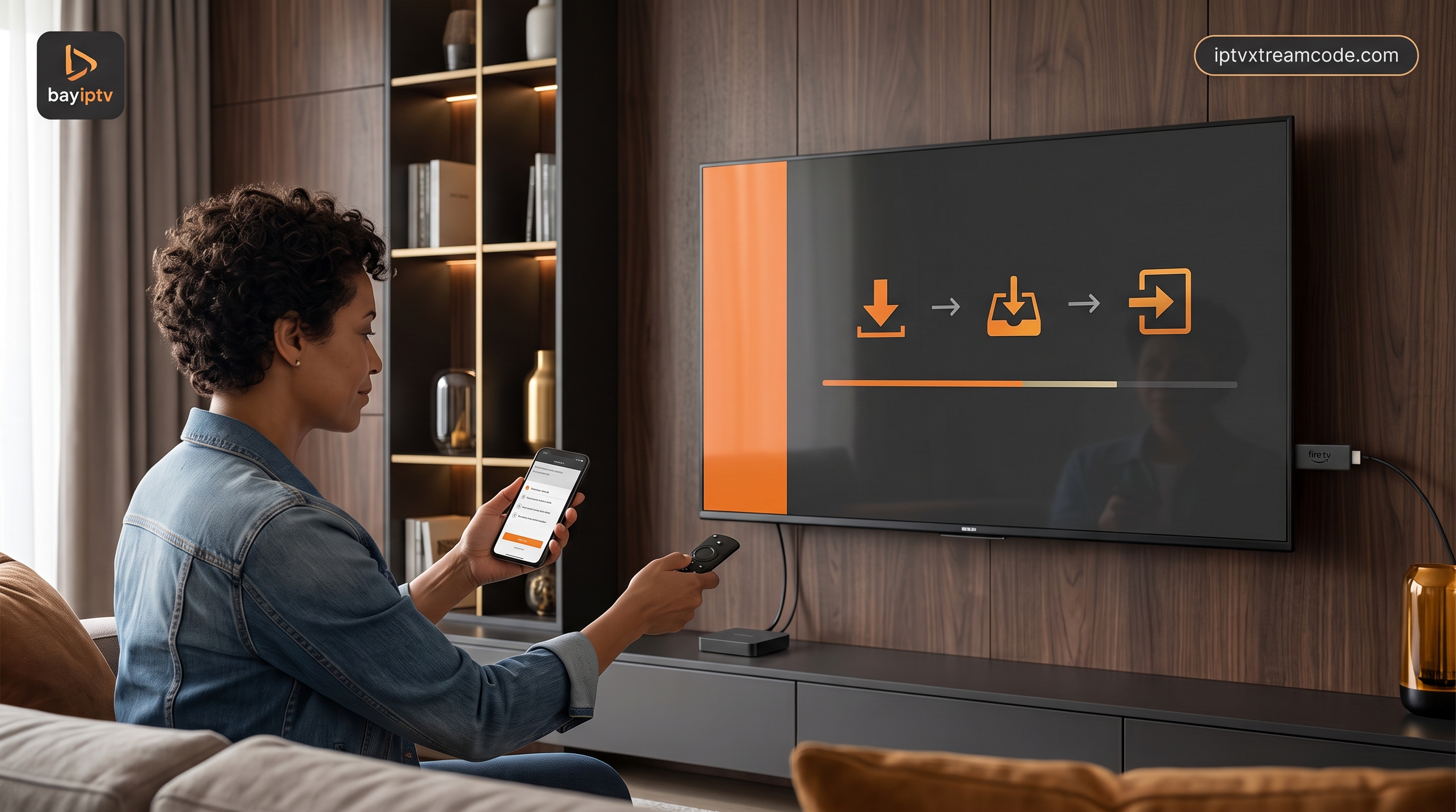 Comment installer l’application bayiptv sur Android et Fire TV Stick avec Downloader en 5 minutes - bayiptv Abonnement Tv Pre