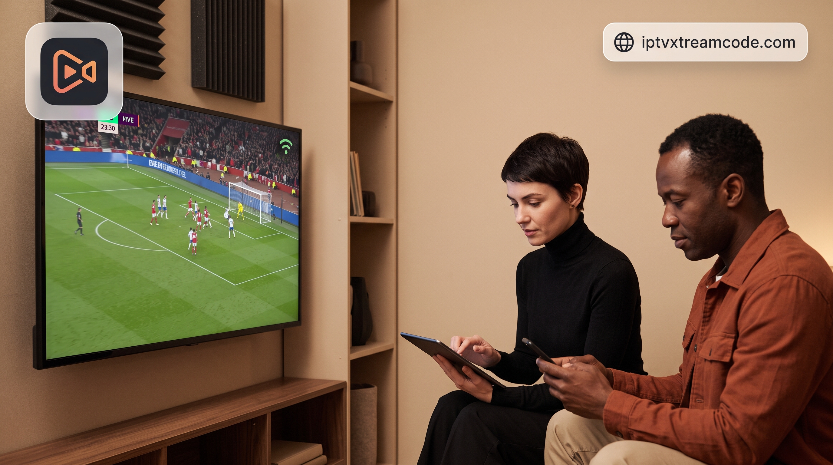 Stabilité serveur anti buffering et lecture fluide pour 12 mois Offre 2026 pour streaming HD/4K et installation simple
