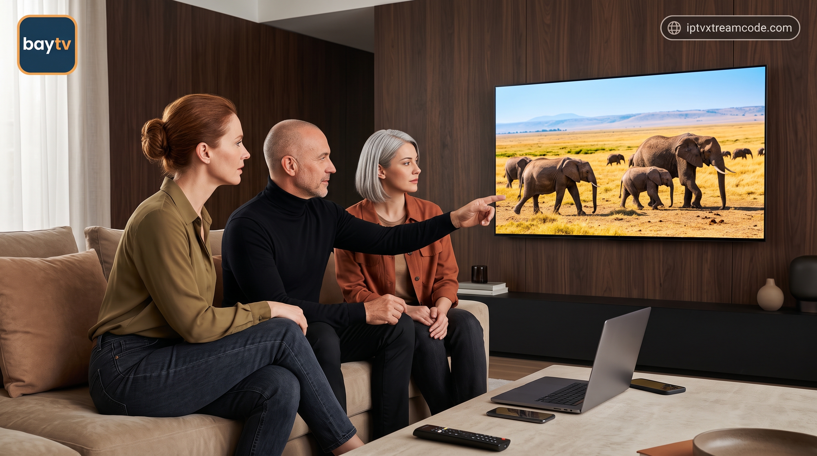Qualité d’image 4K avec 12 mois 2026 TV en direct vaste catalogue VOD et streaming stable 24/7