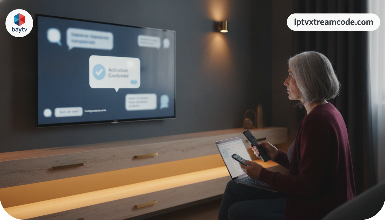 Support technique activation rapide et accompagnement WhatsApp pour 12 mois 2026 TV en direct vaste catalogue VOD et streamin
