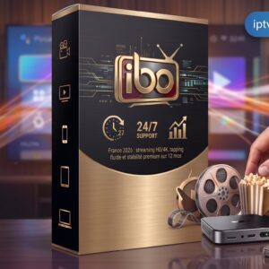 Image produit premium - Bob Player Abonnement IPTV 2026 - Compatible Smart TV, Android, MAG & Firestick, installation guidée