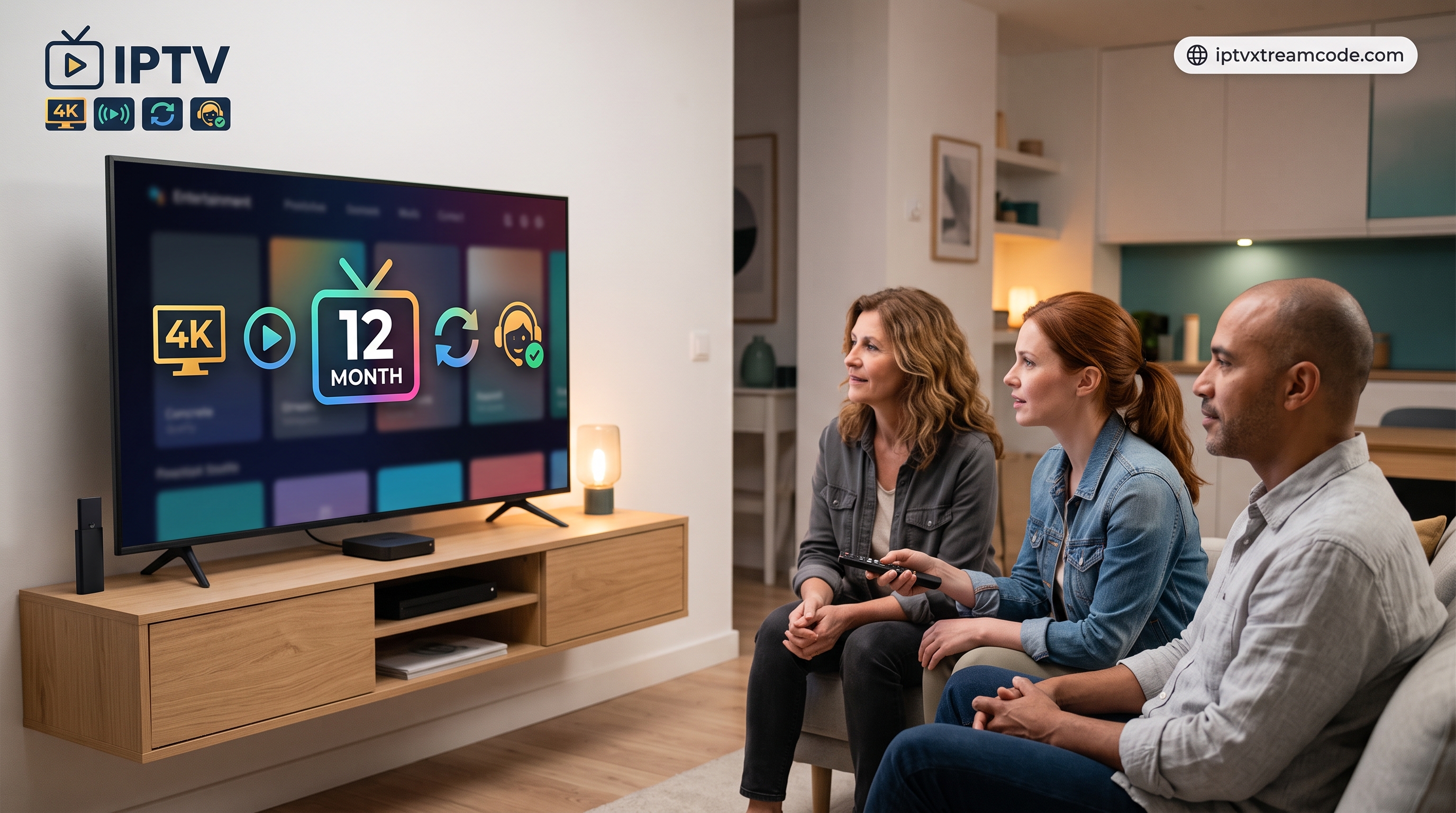 Les avantages clés de l’abonnement 12 mois sur IPTV pro stream player - iptv pro stream player 2026 compatible Smart TV, Andr