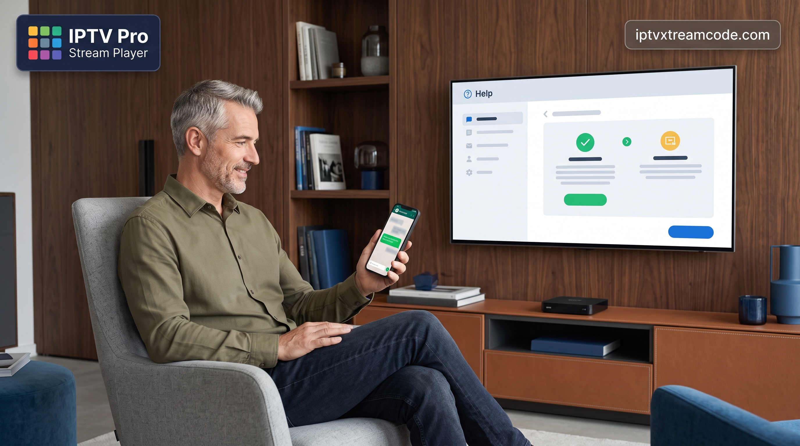 Support technique activation rapide et accompagnement WhatsApp pour 2026 compatible Smart TV Android iOS et MAG Interface VOD