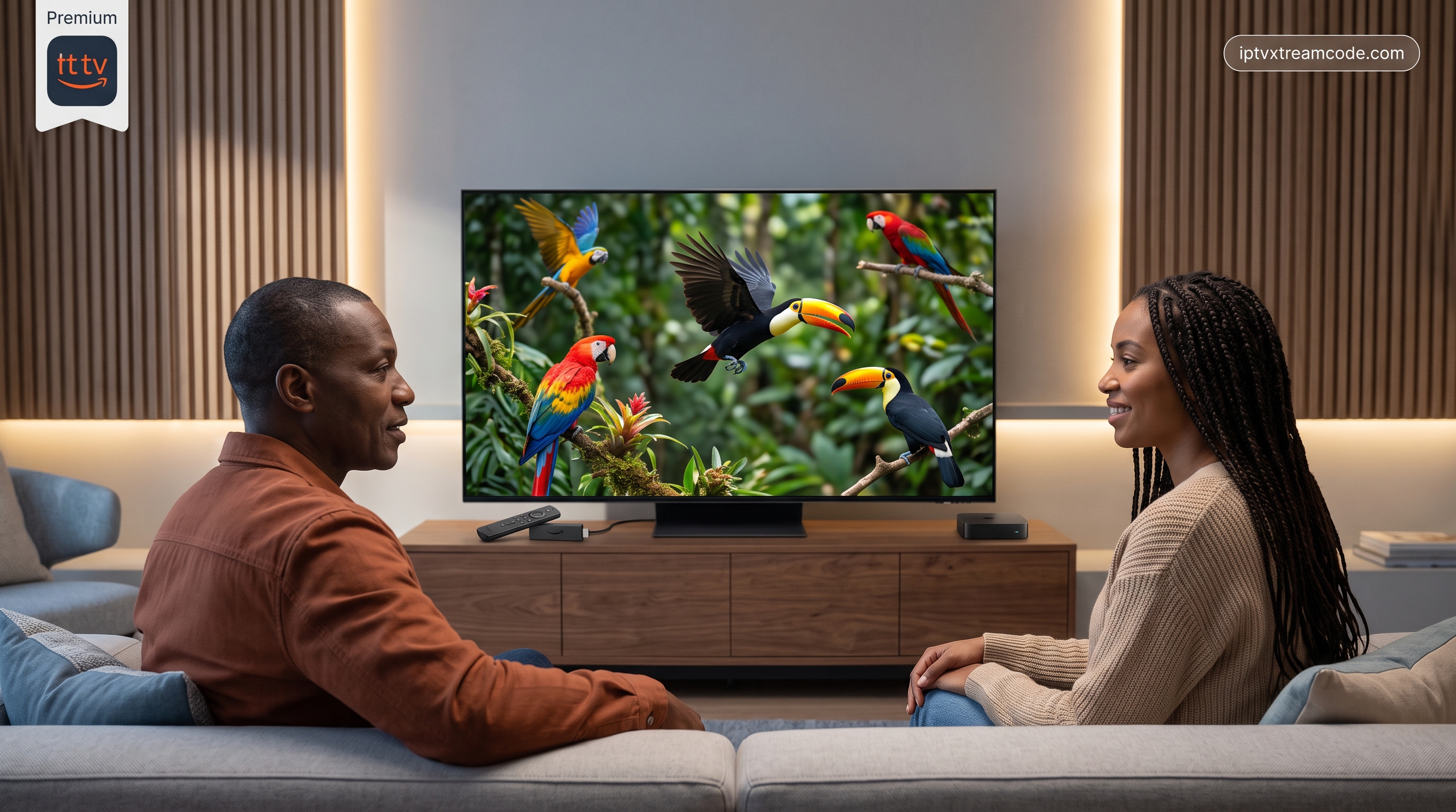 Qualité d’image 4K avec Iron tv pro - Iron tv pro Premium 12 mois — VOD & chaînes FR, interface fluide et mises à jour 2026